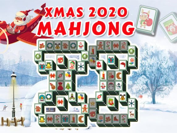 Christmas 2020 Mahjong Deluxe Game Cover