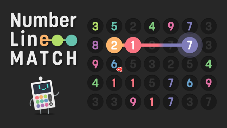 Number Line Match Game Cover