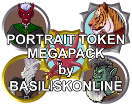 Tokens: Portrait Megapack Image