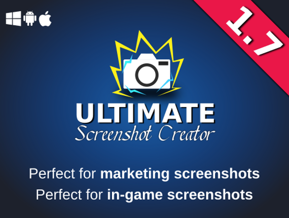 Ultimate Screenshot Creator - Unity package Game Cover