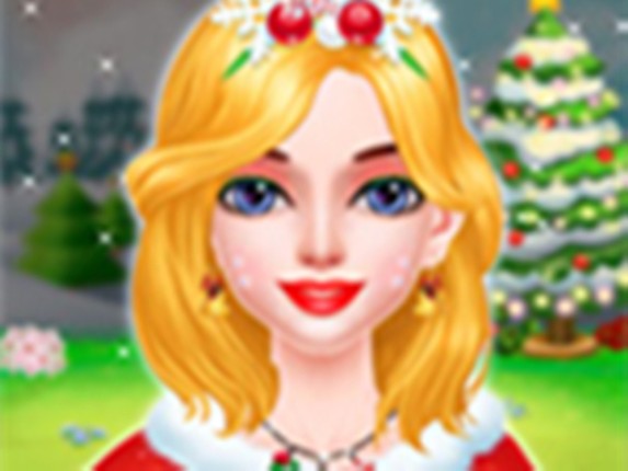 Christmas Makeup Salon - Makeover Game Game Cover