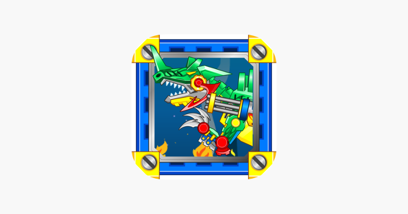 Dinosaur Robot Fighter Game Cover