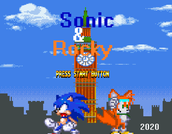 Sonic & Rocky Game Cover