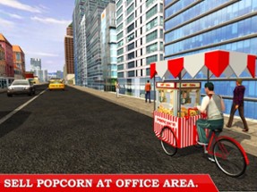 Popcorn Hawker 3D Simulation –Be City Delivery Boy Image