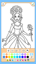 Princess Coloring Game Image