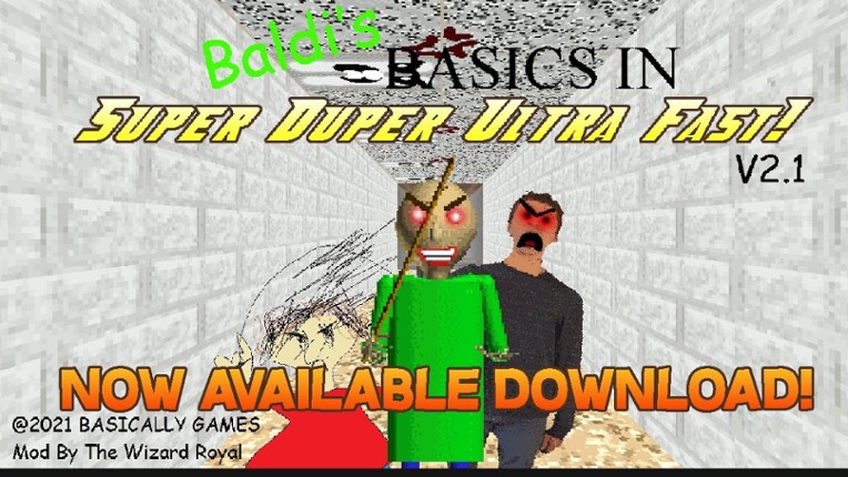 baldi super fast windows edition Game Cover