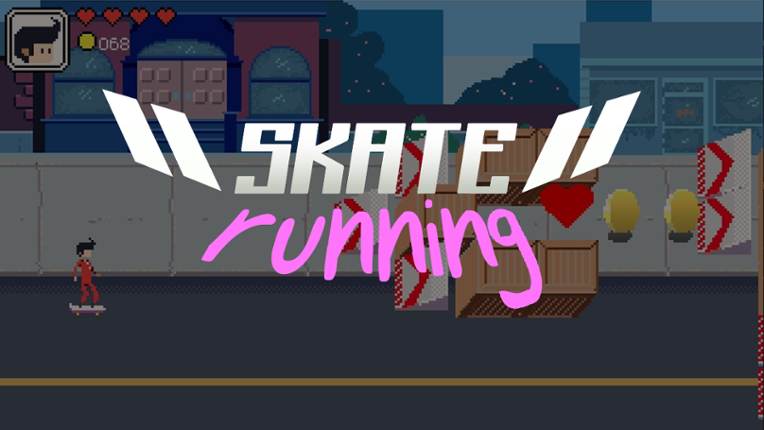 Skate Running Game Cover