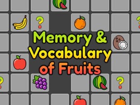 Memory and Vocabulary of Fruits Image