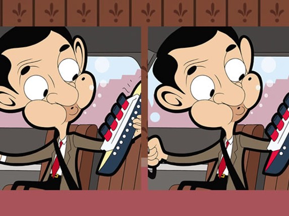 Mr. Bean Find the Differences Game Cover
