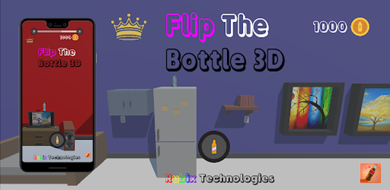 Flip The Bottle 3D Game Cover
