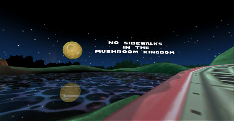 No Sidewalks In The Mushroom Kingdom Game Cover