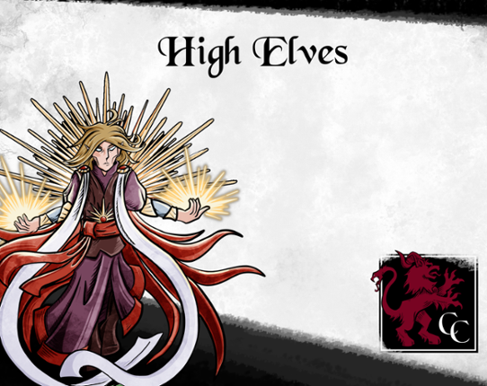 High Elves: A Paper Miniature Collection Game Cover