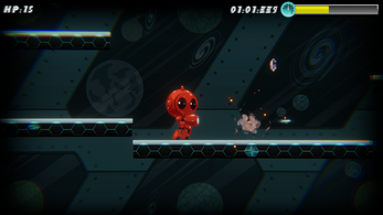 Red Robot Run Image