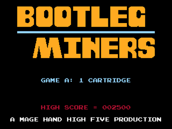 Bootleg Miners Game Cover