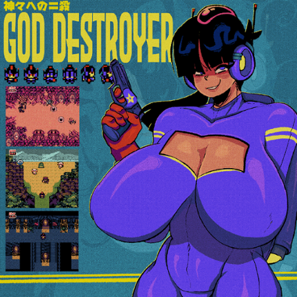 God Destroyer - Gameboy color / Analogue Pocket Game Cover