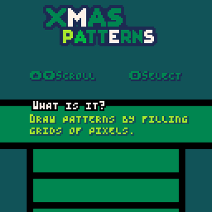 Xmas Patterns Game Cover