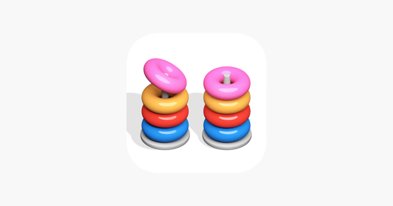 Hoop Stack - Color Hoop 3D Game Cover