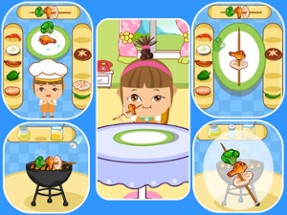 Barbecue Food Cooking Games Image