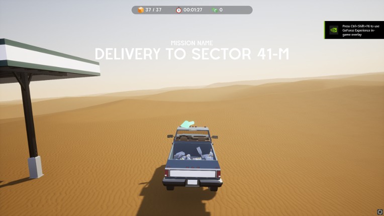 Desert Delivery Game Cover