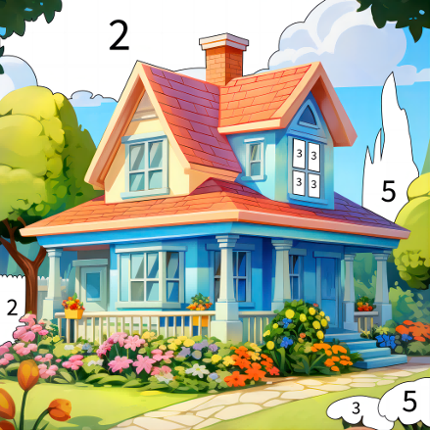 House Color - Paint by number Game Cover