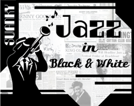 Jazz in Black and White Image