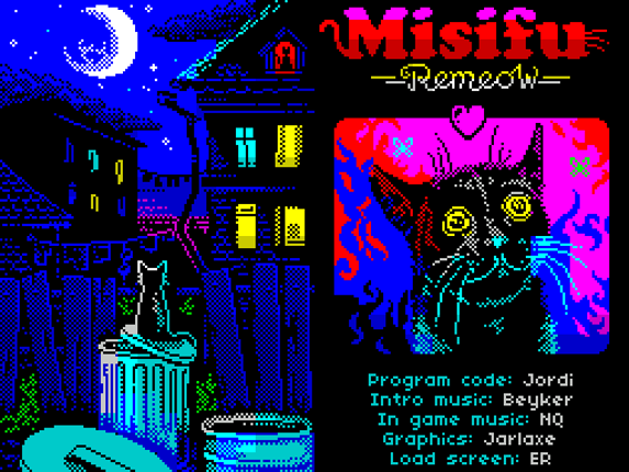 Misifu Remeow (Zx Spectrum) Game Cover