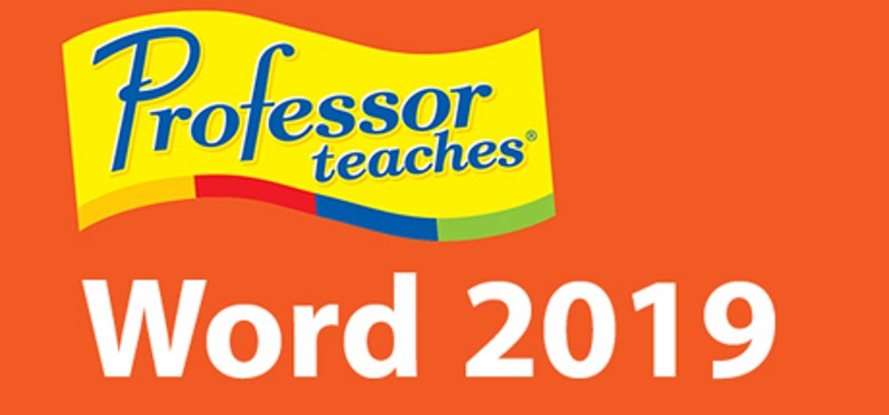Professor Teaches Word 2019 Game Cover