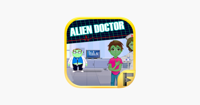 Crazy Space Alien Heart Doctor Game Cover