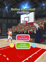 Online Basketball Challenge 3D Image