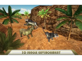 3D Angry Rhinoceros Simulator - Wild Animal Game Image