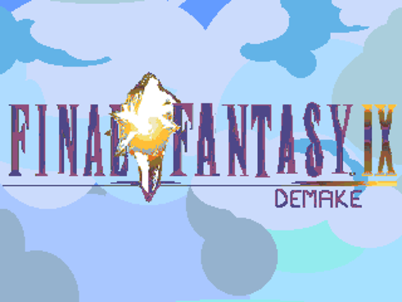 Final Fantasy IX Demake Game Cover