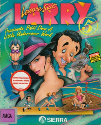 Leisure Suit Larry 5: Passionate Patti Does a Little Undercover Work Game Cover