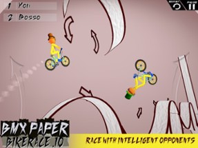 Paper BMX - Bike Race Stunts Image