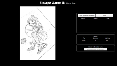 TripleQ Escape Game Remastered: 05 - Cipher Room 1 Image