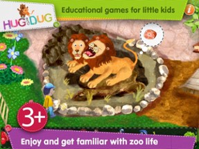 Zoo Explorer -  HugDug animals activity game for little kids. Image
