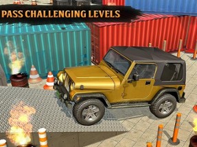 Classic Real 4x4 Jeep Parking Drive Game Image
