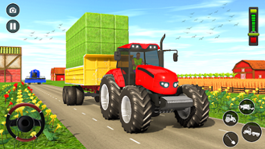 Real Tractor Driving Simulator Image