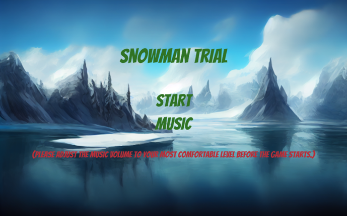 Snowman Trial Game Cover