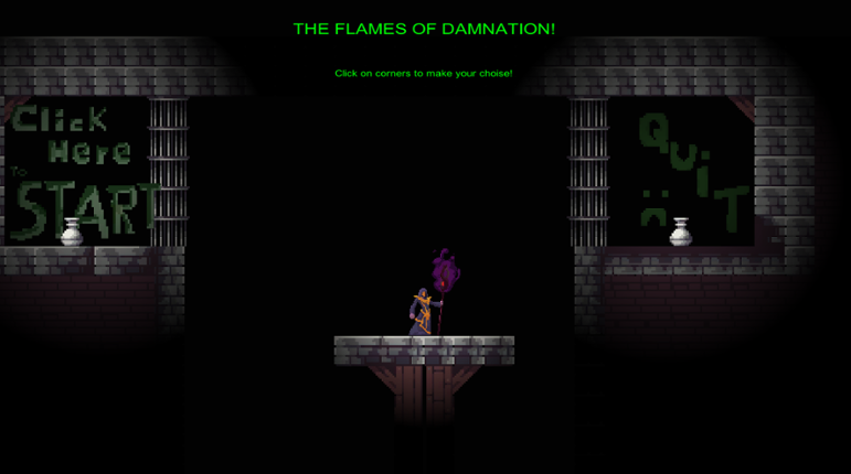 The flames of Damnation! Game Cover