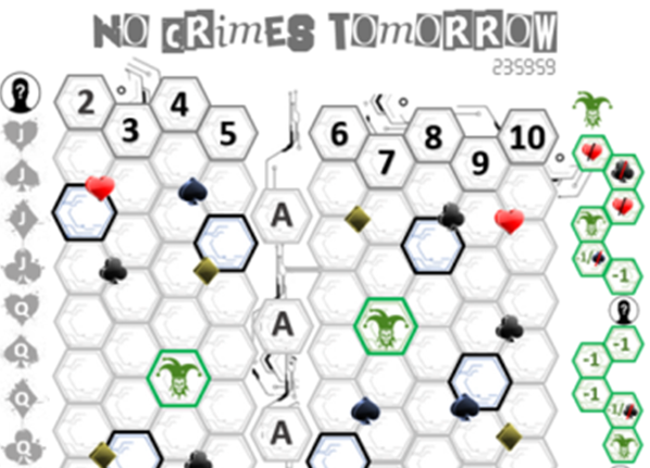 Projeto "No Crimes Tomorrow" Game Cover