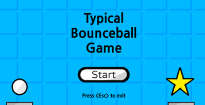 Typical Bounceball Game Image