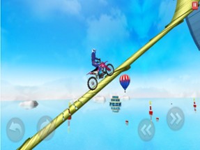 Bike Rider - Water Stunts Image