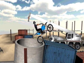 Dirt Motor-Bike Game: Stunt Challenge Image