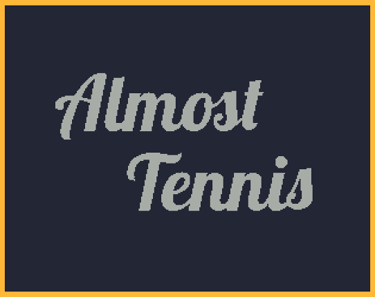 Almost Tennis Game Cover