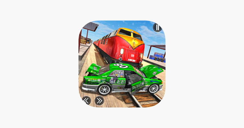 Train Demolition Crash Derby Game Cover