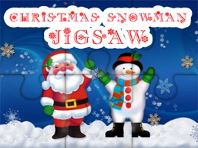 Christmas Snowman Jigsaw Puzzle Image