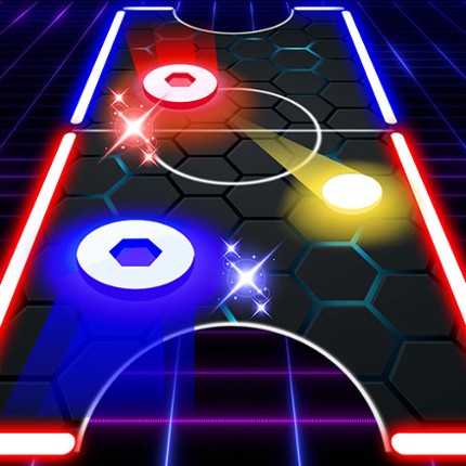 Air Hockey Glow HD Ultimate 2D Game Cover