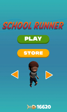 School Runner Game Cover