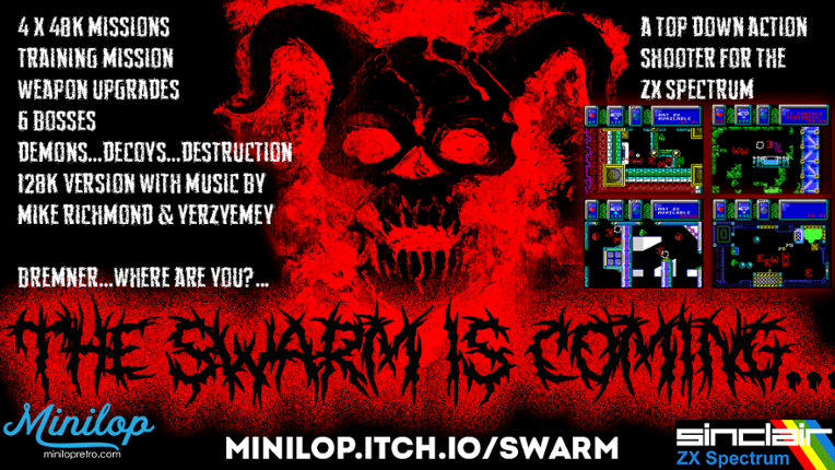 The Swarm is Coming... (ZX Spectrum) Game Cover