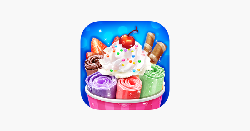 Frozen Ice Cream Roll Desserts Game Cover